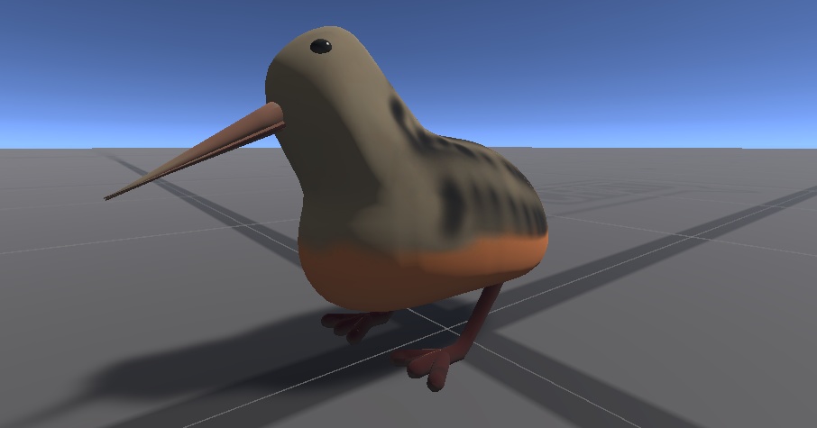 【VRChat想定】踊る鳥アメリカヤマシギ