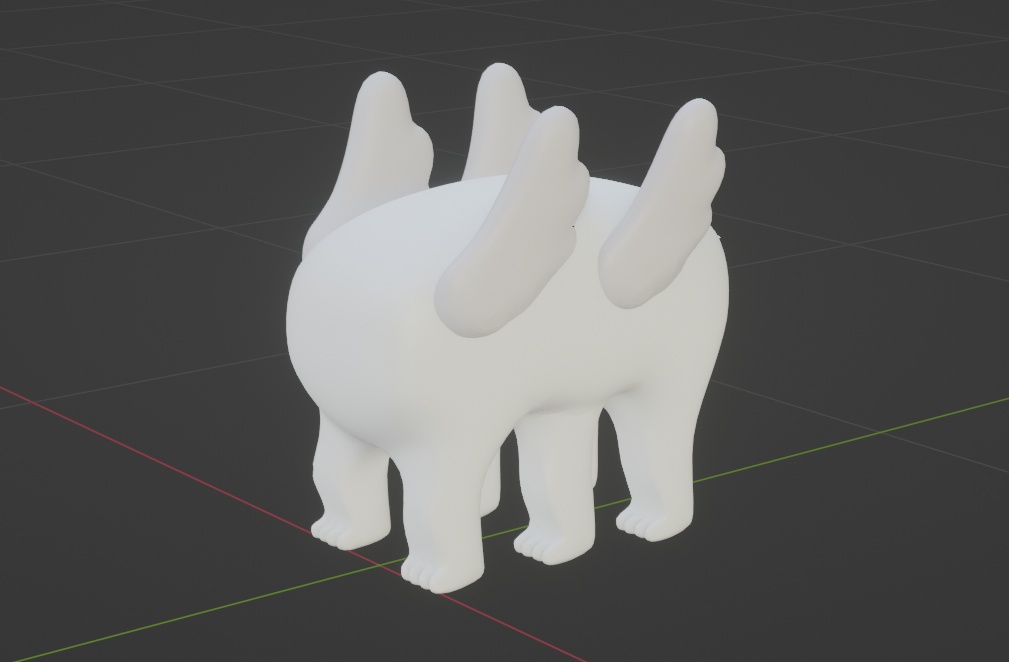 【VRChat想定】中国の怪物『渾沌』