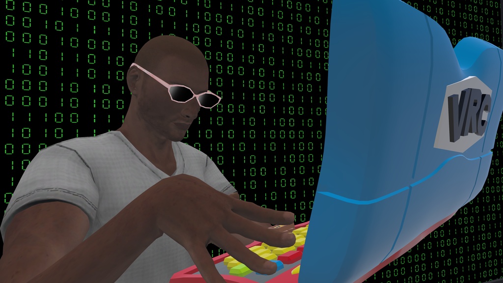 【VRChat想定】スーパーハッカーPC