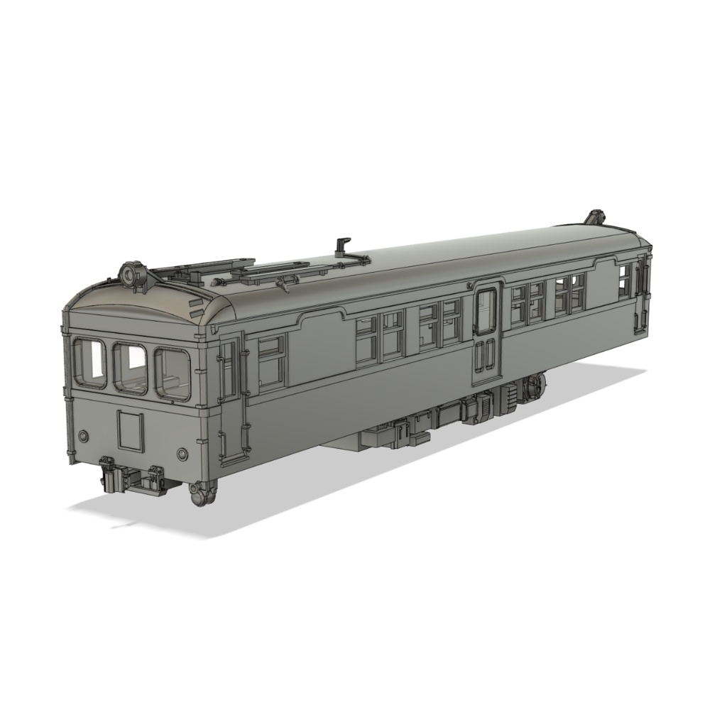 大雄山の事業用車コデ165キット(1/150)