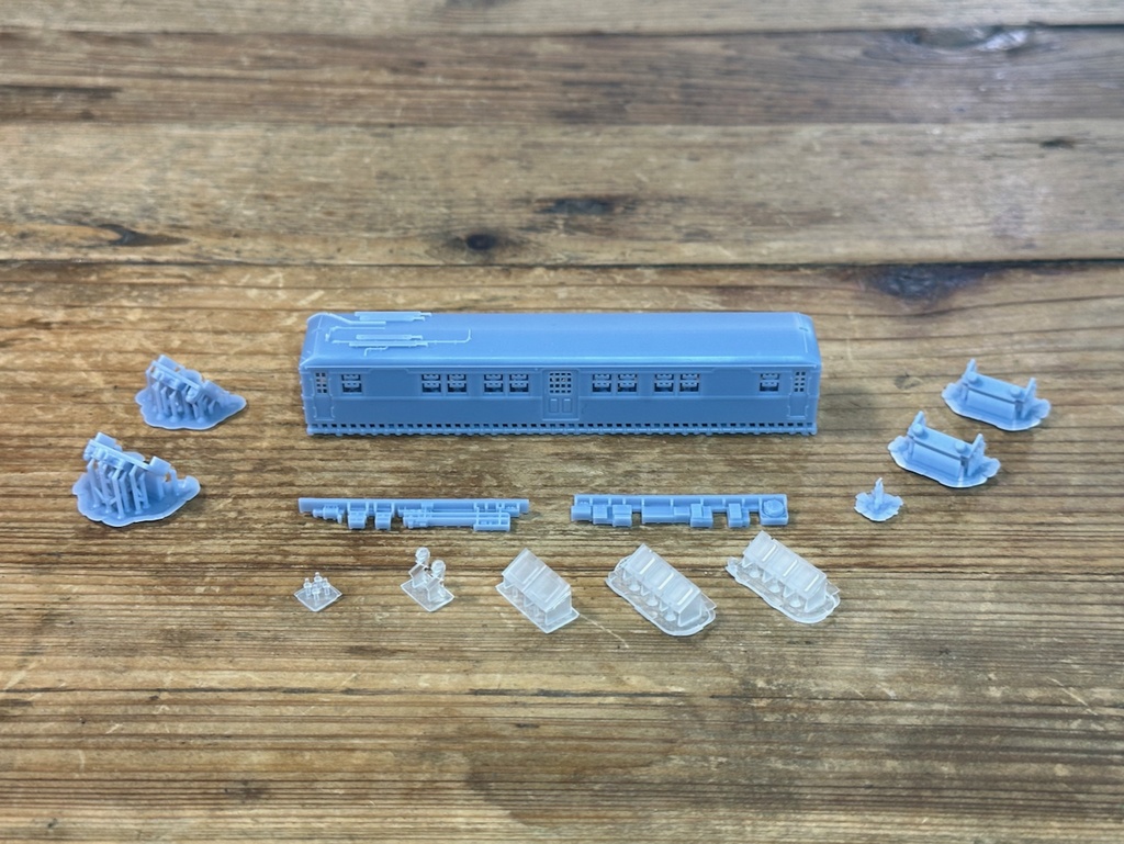 大雄山の事業用車コデ165キット(1/150)