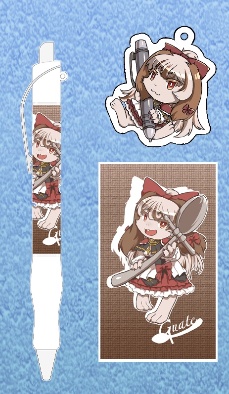 【Milky Rabbit】アクキー付きボールペン