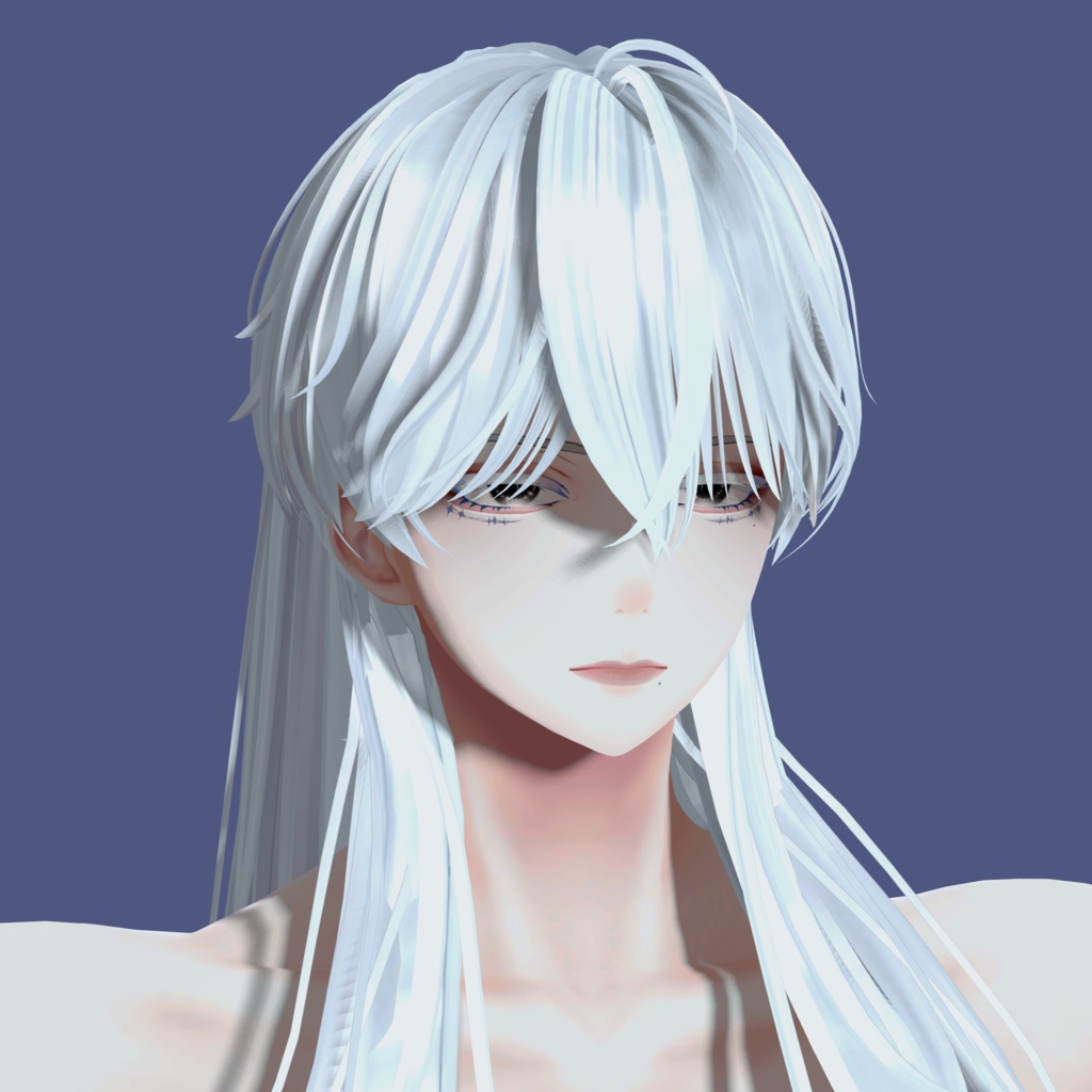 【水瀬 / minase】 メイクアップ、瞳のテクスチャー star makeup / eyes texture