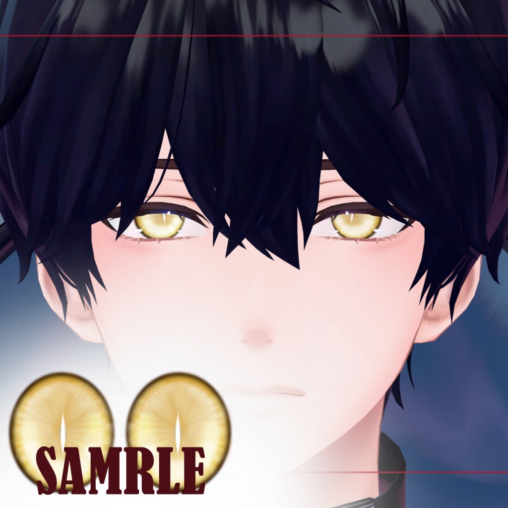 【水瀬 / minase】 makeup, eyes textures メイクアップ、瞳のテクスチャー