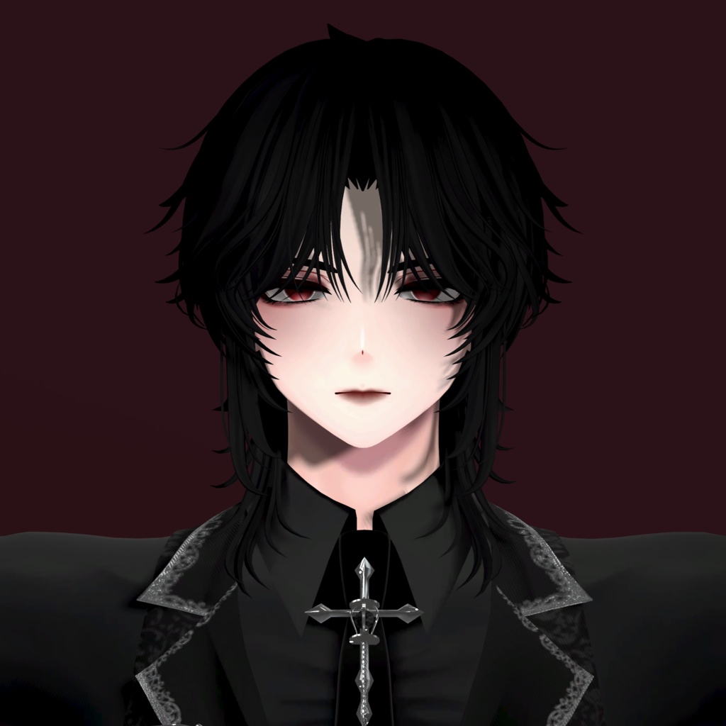 【狛乃 / komano】 devil makeup , eye texture / テクスチャメイク , 雪のテクスチャ