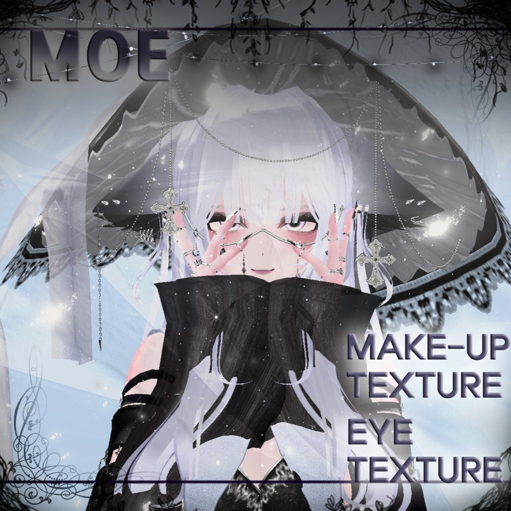 【 萌 / Moe 】 makeup , eye texture / 萌えメイク , 萌芽テクスチャ/ 모에 메이크업