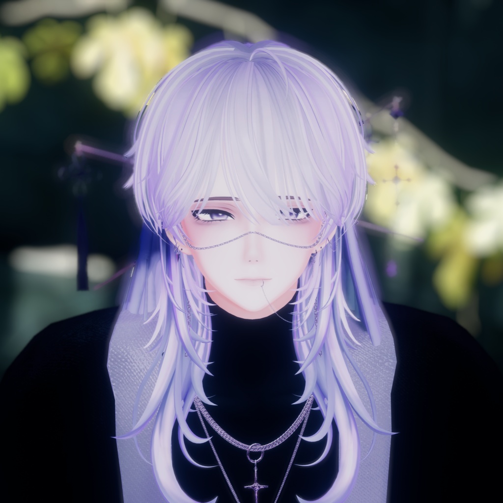 【水瀬 / minase】 Lavender makeup, eyes textures メイクアップ、瞳のテクスチャー