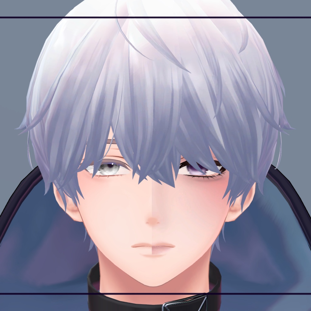 【水瀬 / minase】 Lavender makeup, eyes textures メイクアップ、瞳のテクスチャー