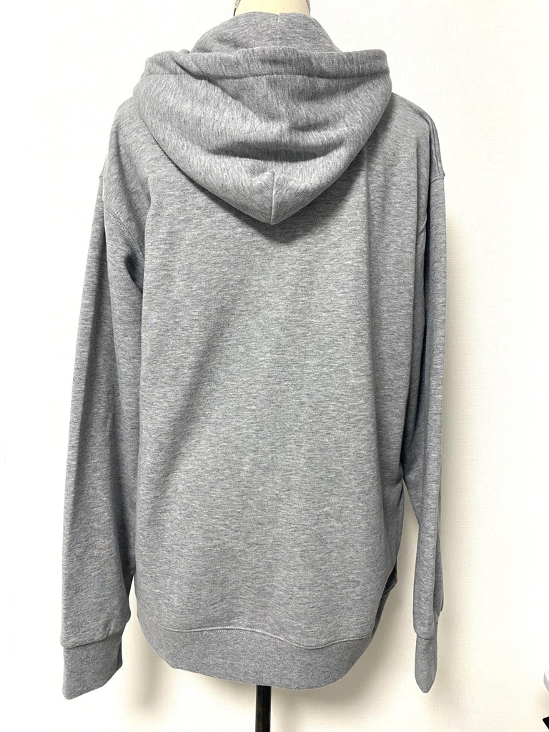 リボンパーカー〈グレー〉