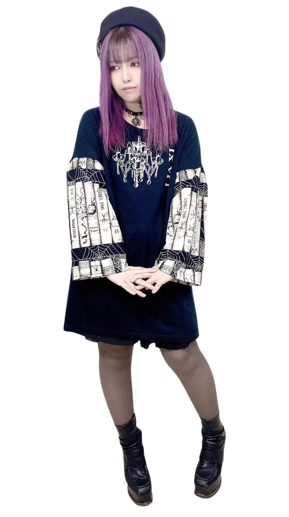 Ⅸ Ⅵ Ⅰシャンデリアカットワンピ