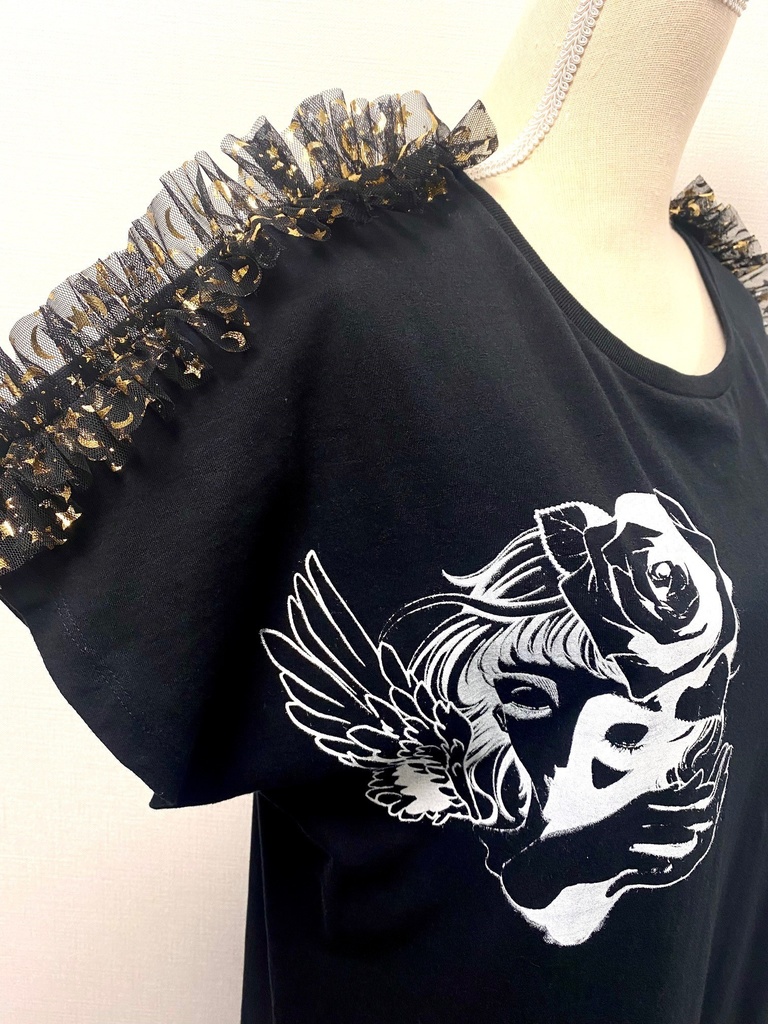 天使の寝顔チュールカットワンピ