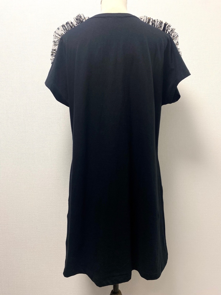 天使の寝顔チュールカットワンピ