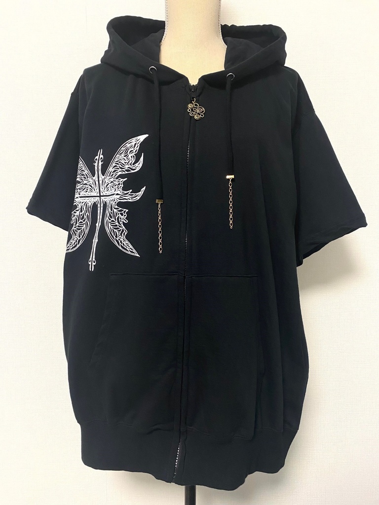 クロッシングジップパーカー