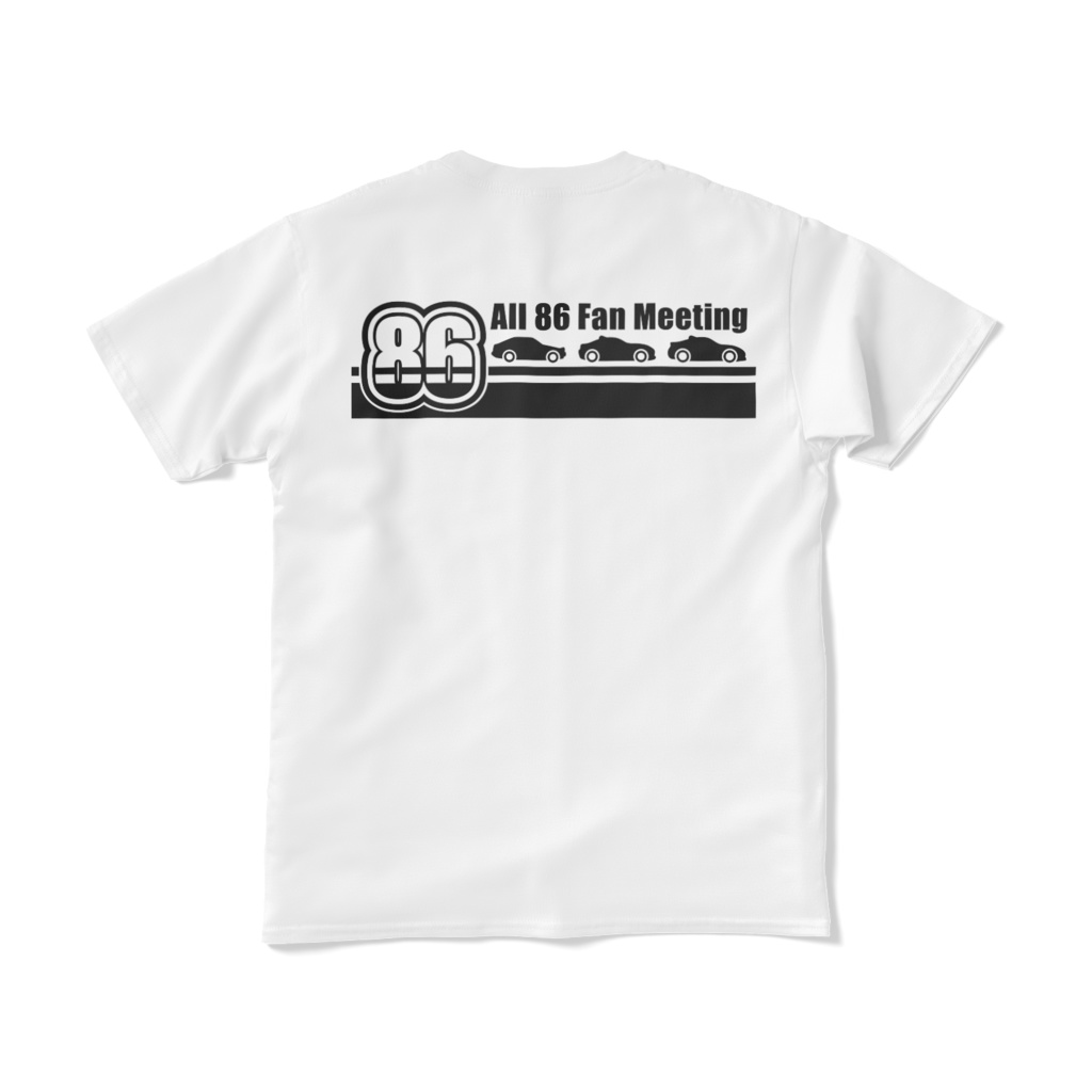 【短納期】All 86 Fan Meeting Tシャツ/前後プリント