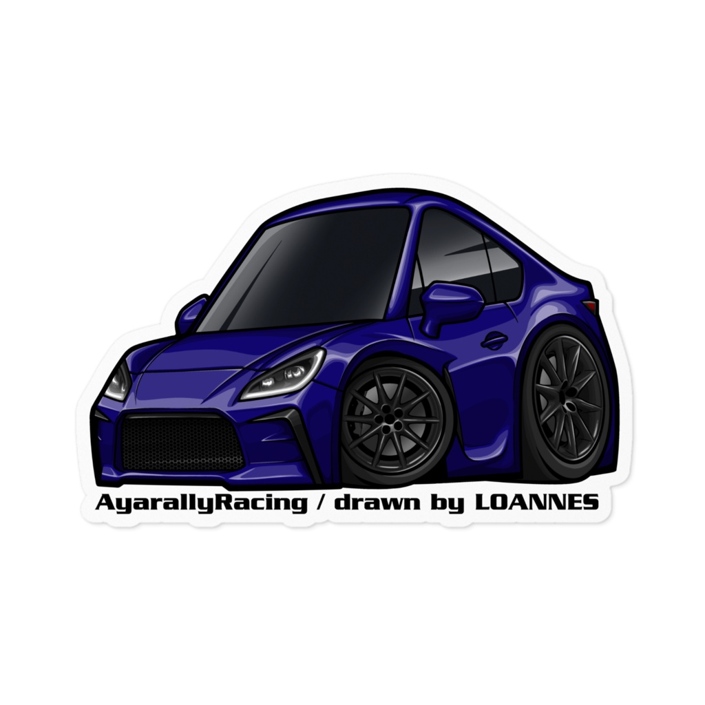 GR86(サファイアブルー)ステッカー