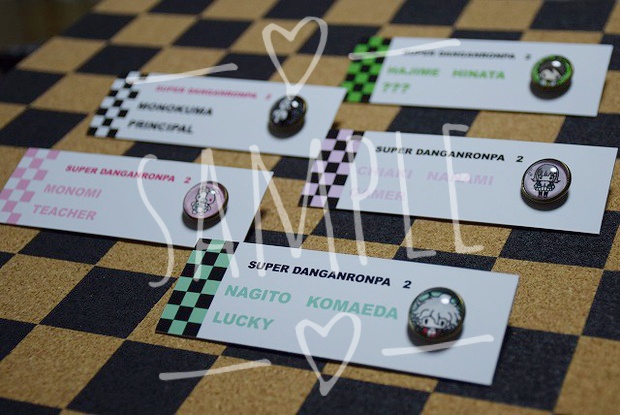 ピンバッジ【スーパーダンガンロンパ2】