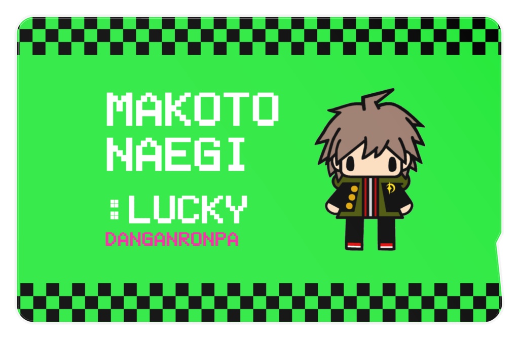ダンガンロンパ(1&2)ICカードステッカー全6種