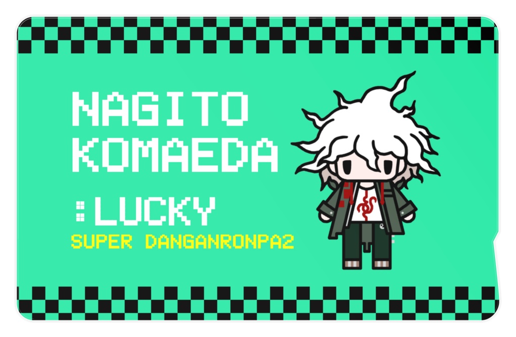 ダンガンロンパ(1&2)ICカードステッカー全6種