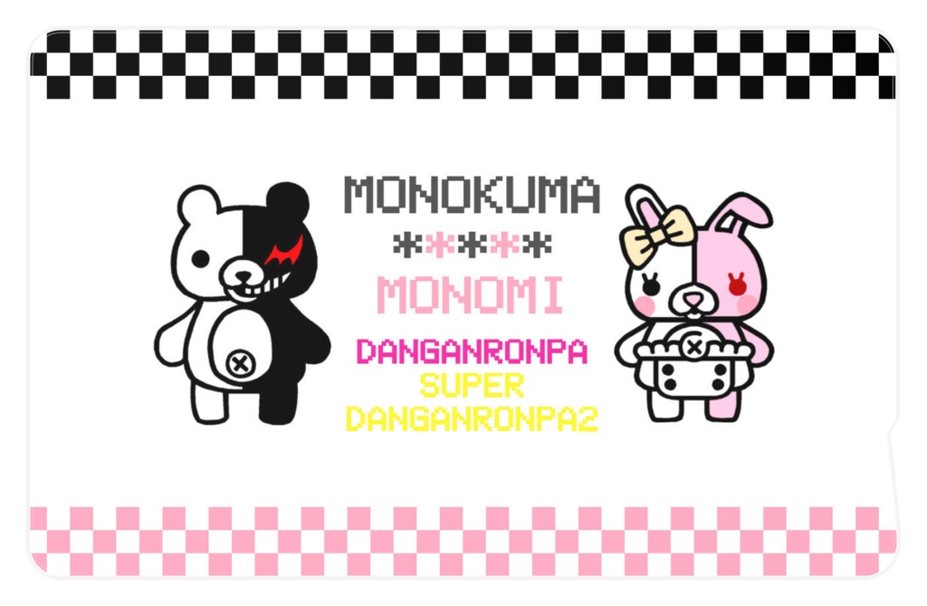 ダンガンロンパ(1&2)ICカードステッカー全6種