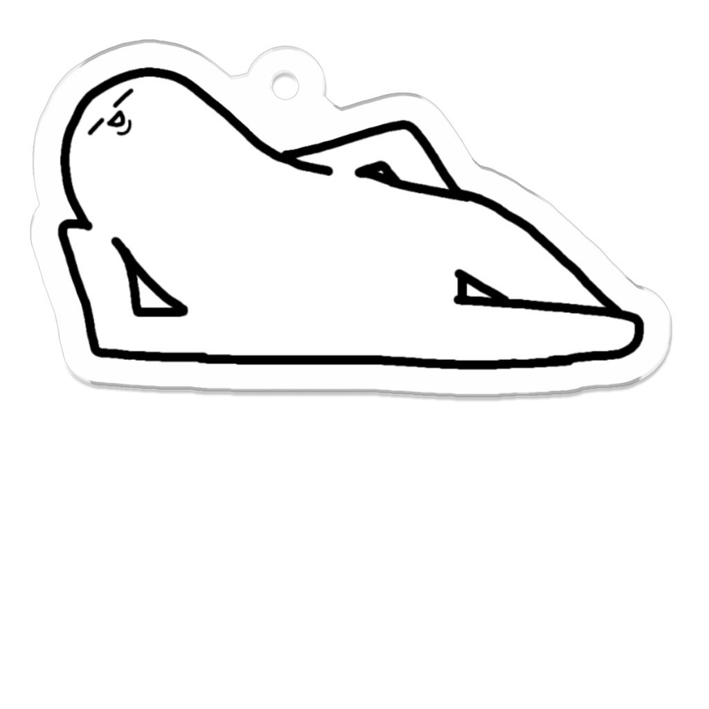 のっぺり田中さんアクキー