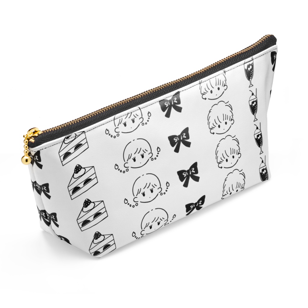 菜穂子ちゃんとみーくんポーチ