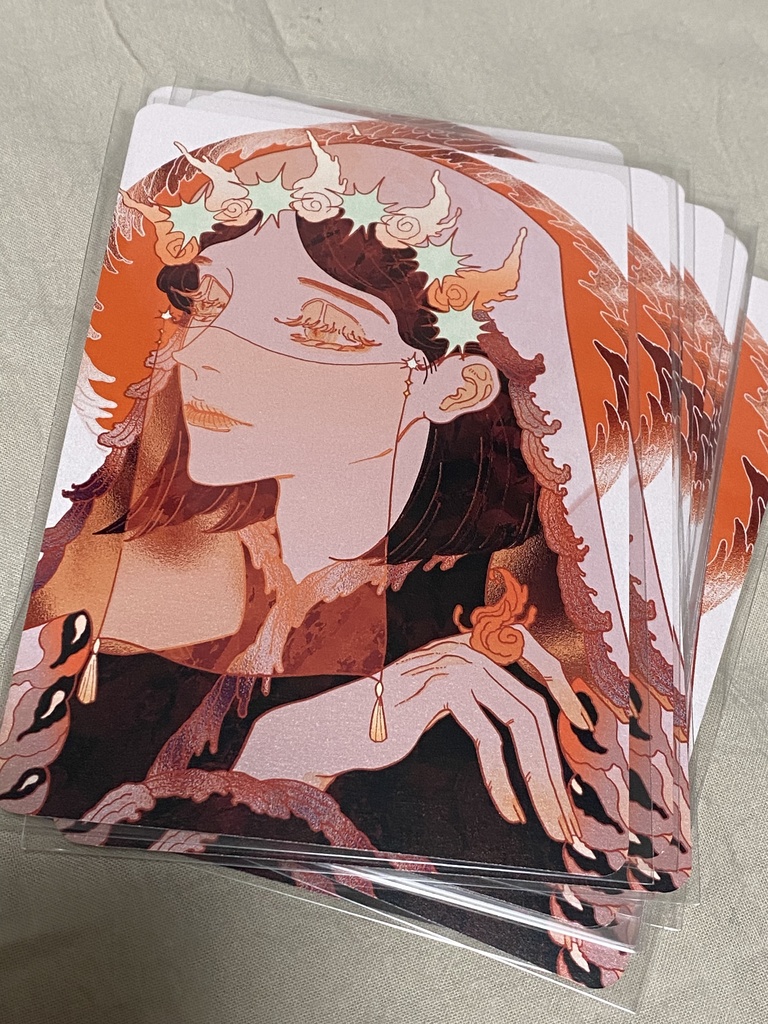 キラキラポスカ　火星