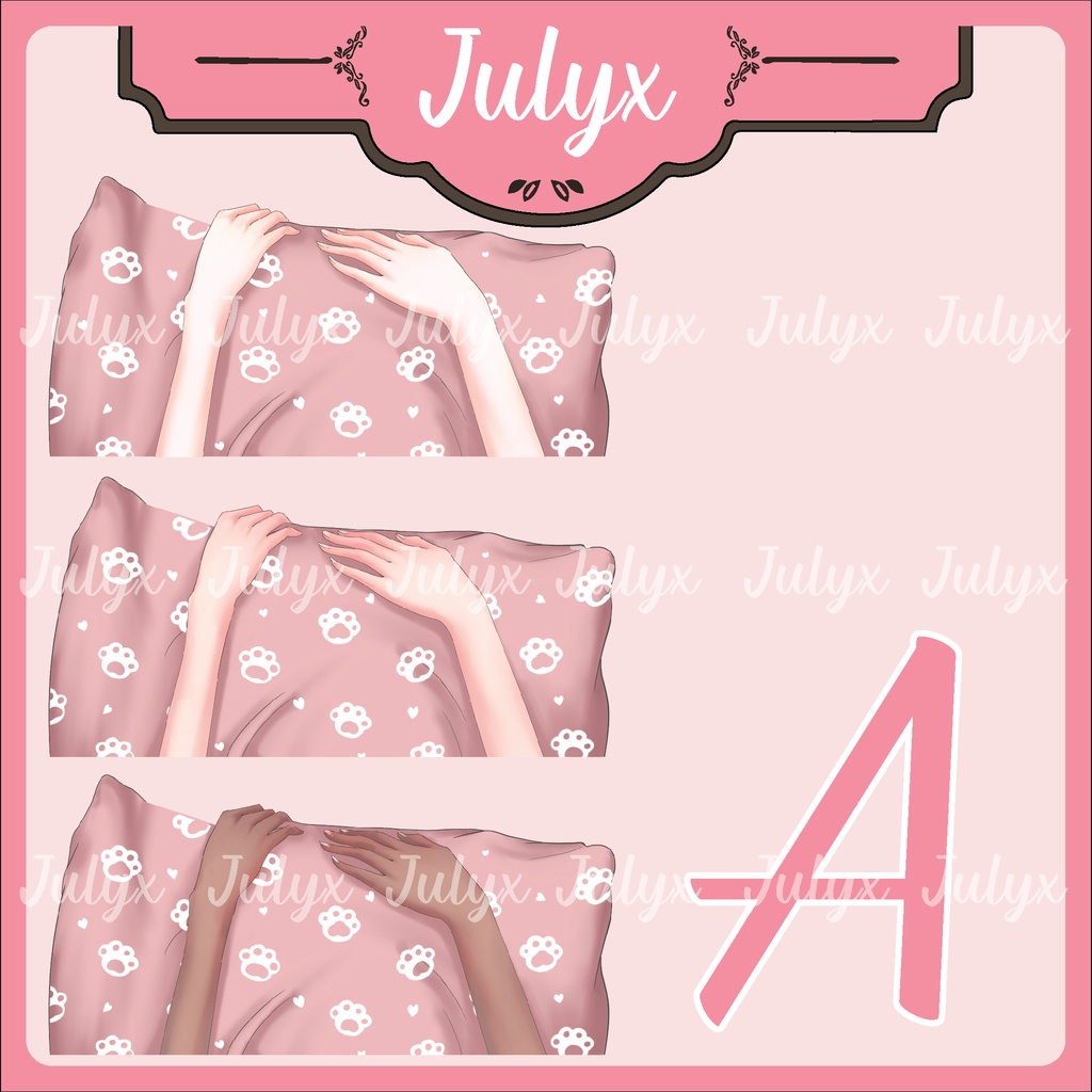 手、腕、枕、ぬいぐるみ、アイマスク Vtuberモデル用のアイテム(Vtuberアイテム)