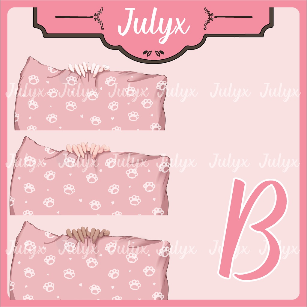 手、腕、枕、ぬいぐるみ、アイマスク Vtuberモデル用のアイテム(Vtuberアイテム)