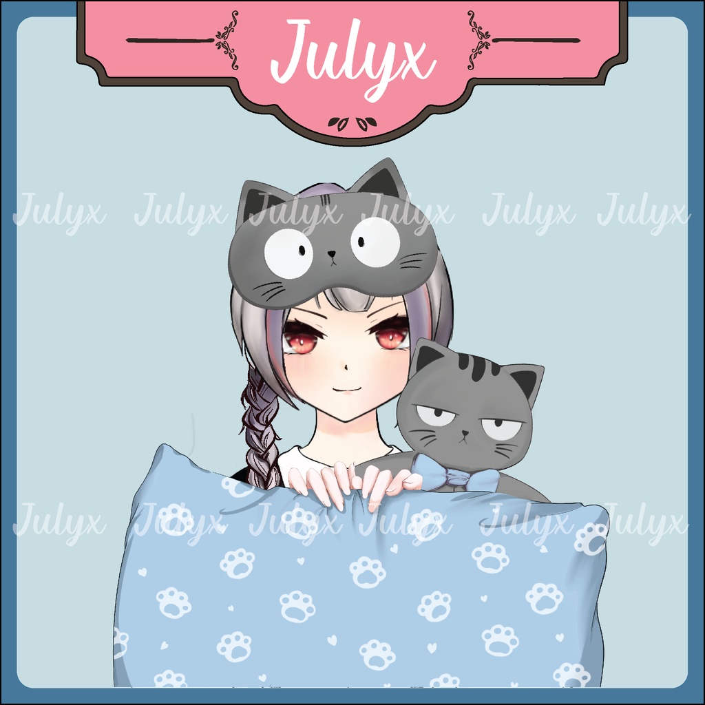 手、腕、枕、ぬいぐるみ、アイマスク Vtuberモデル用のアイテム(Vtuberアイテム)