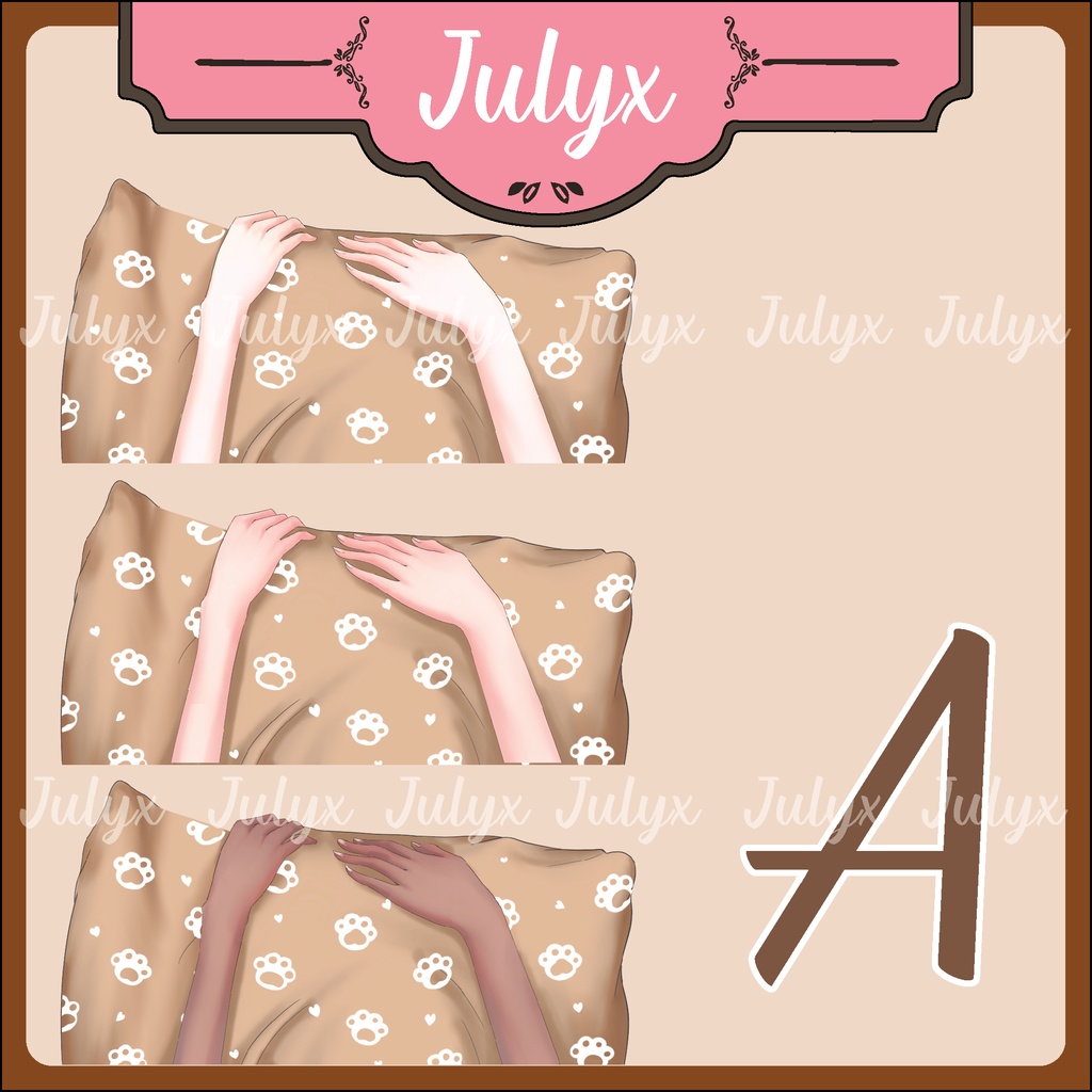 手、腕、枕、ぬいぐるみ、アイマスク Vtuberモデル用のアイテム(Vtuberアイテム)