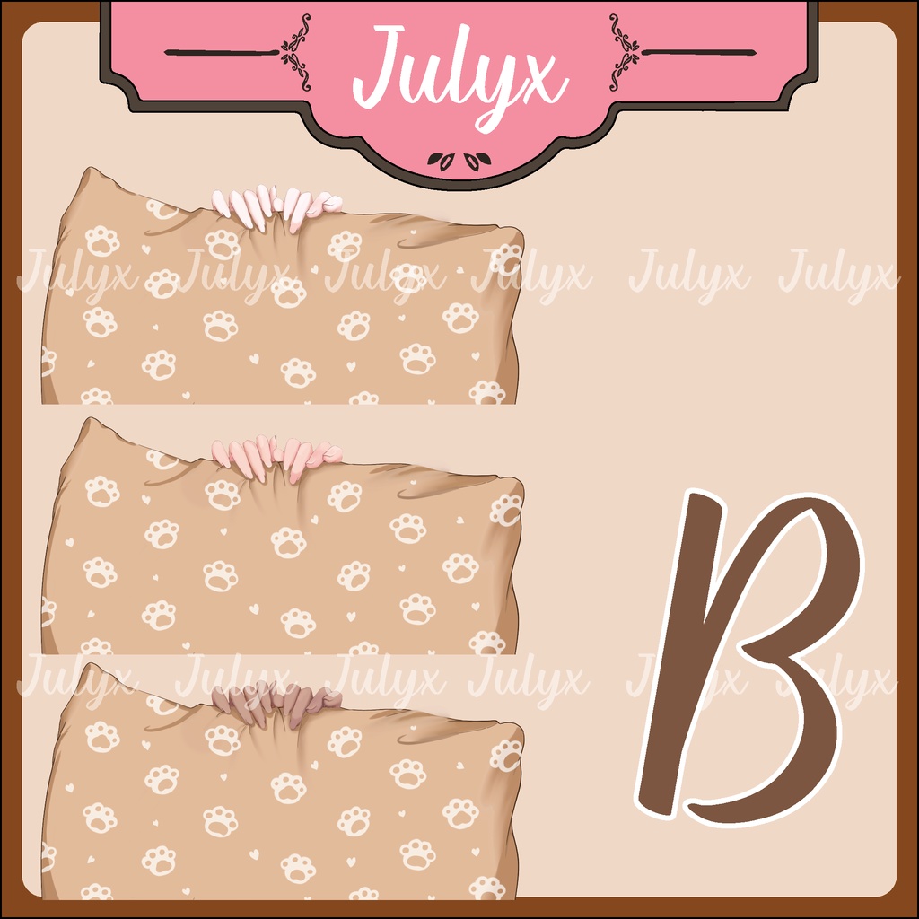 手、腕、枕、ぬいぐるみ、アイマスク Vtuberモデル用のアイテム(Vtuberアイテム)