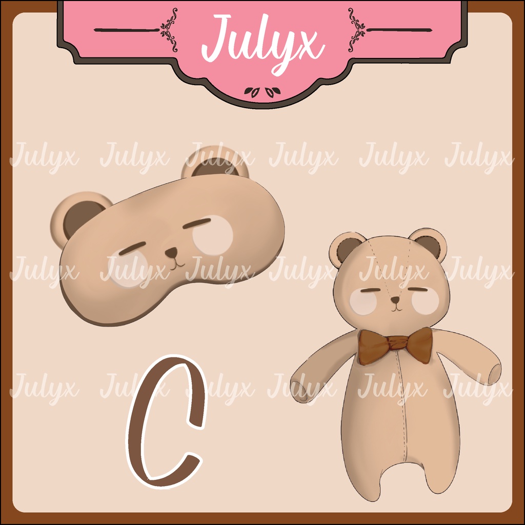 手、腕、枕、ぬいぐるみ、アイマスク Vtuberモデル用のアイテム(Vtuberアイテム)