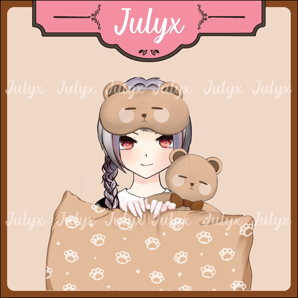 手、腕、枕、ぬいぐるみ、アイマスク Vtuberモデル用のアイテム(Vtuberアイテム)