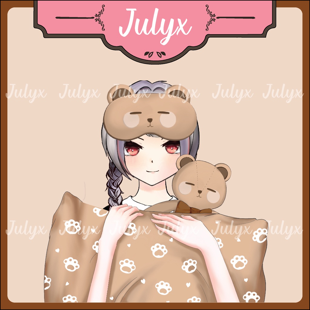 手、腕、枕、ぬいぐるみ、アイマスク Vtuberモデル用のアイテム(Vtuberアイテム)