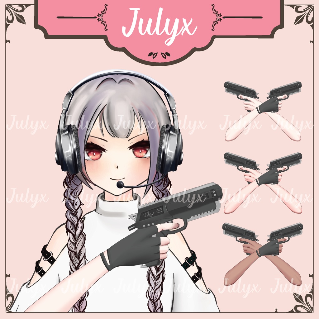 手、腕、枕、ぬいぐるみ、アイマスク Vtuberモデル用のアイテム(Vtuberアイテム)