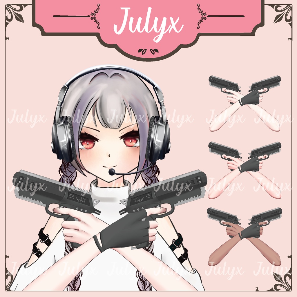 手、腕、枕、ぬいぐるみ、アイマスク Vtuberモデル用のアイテム(Vtuberアイテム)