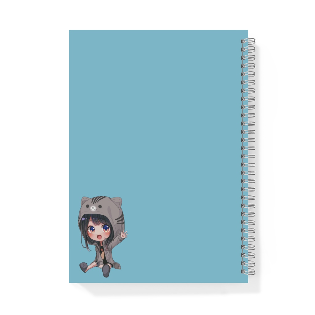 ねむねむリングノート(しま猫&ロゴver.)