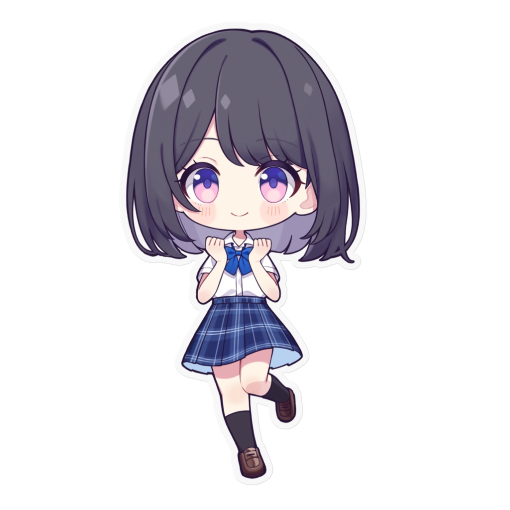 ねむねむステッカー②(2023夏制服ver.)