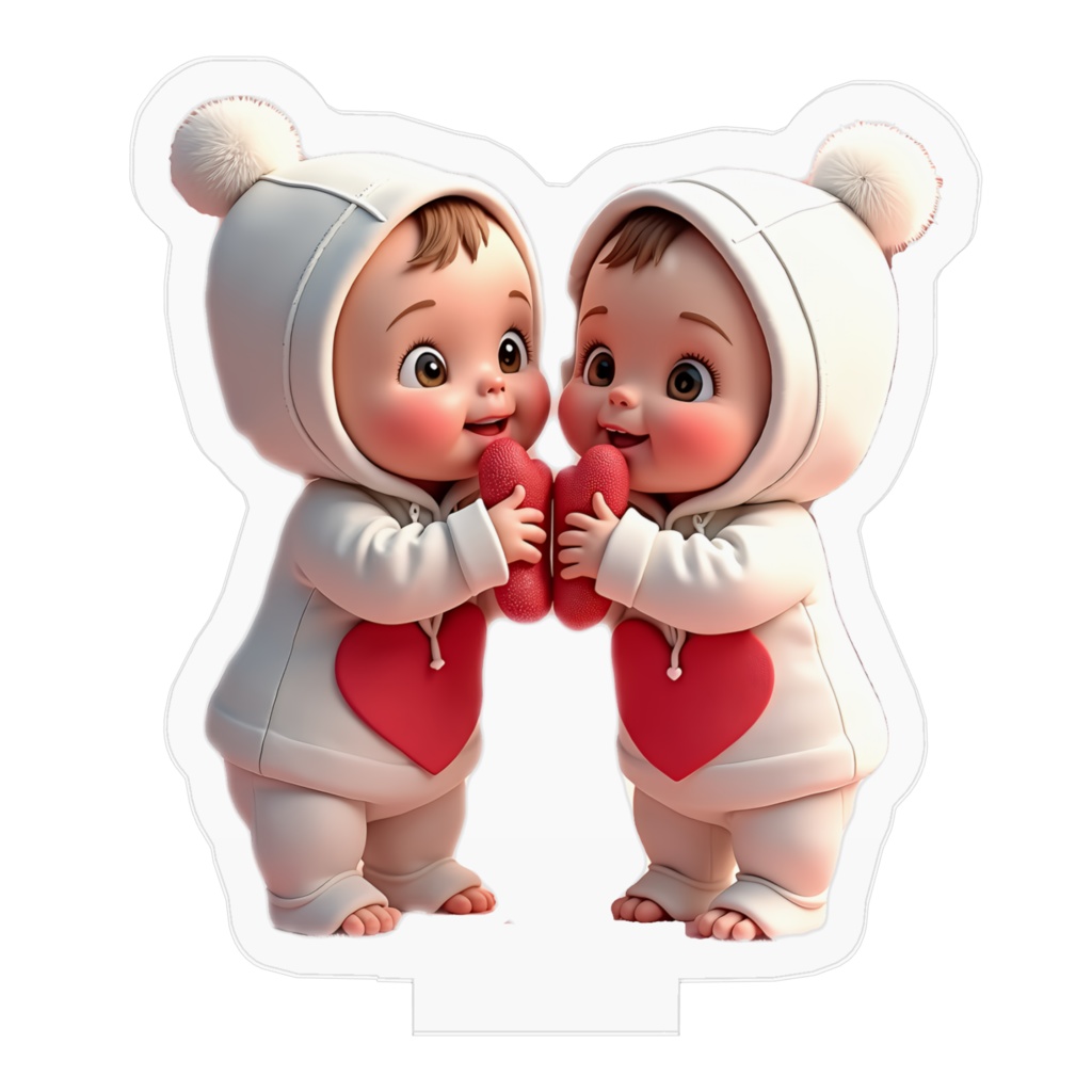 ハートツインズ♡アクリルフィギア