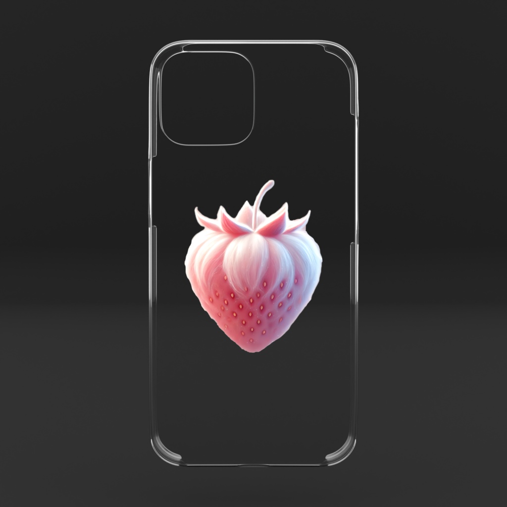 ベリー✨クリアiPhoneケース