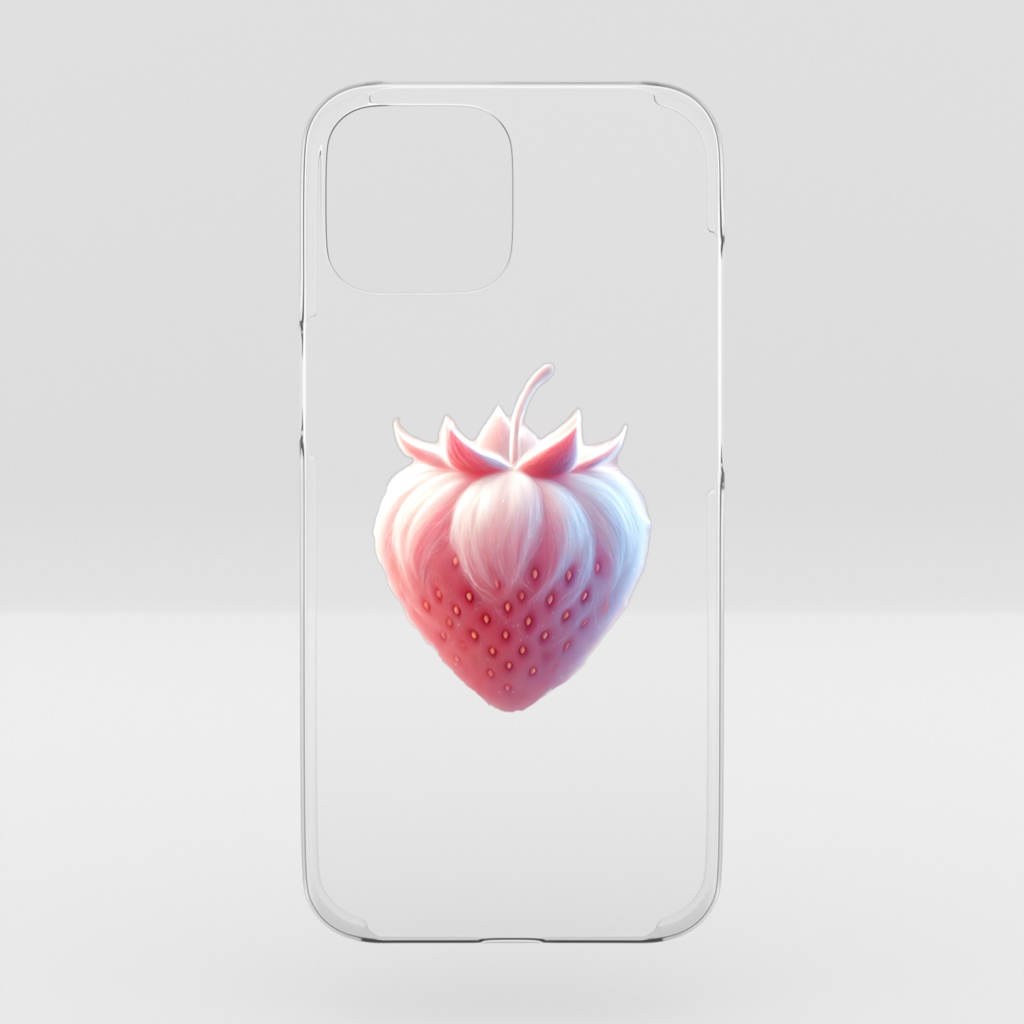 ベリー✨クリアiPhoneケース