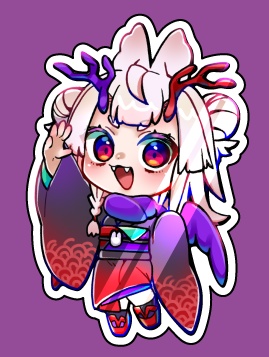 とかみろアクリルキーホルダー/お着物