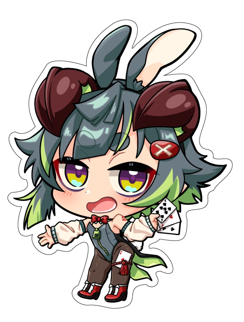 ダイカットステッカー【那菜風誌デザイン】