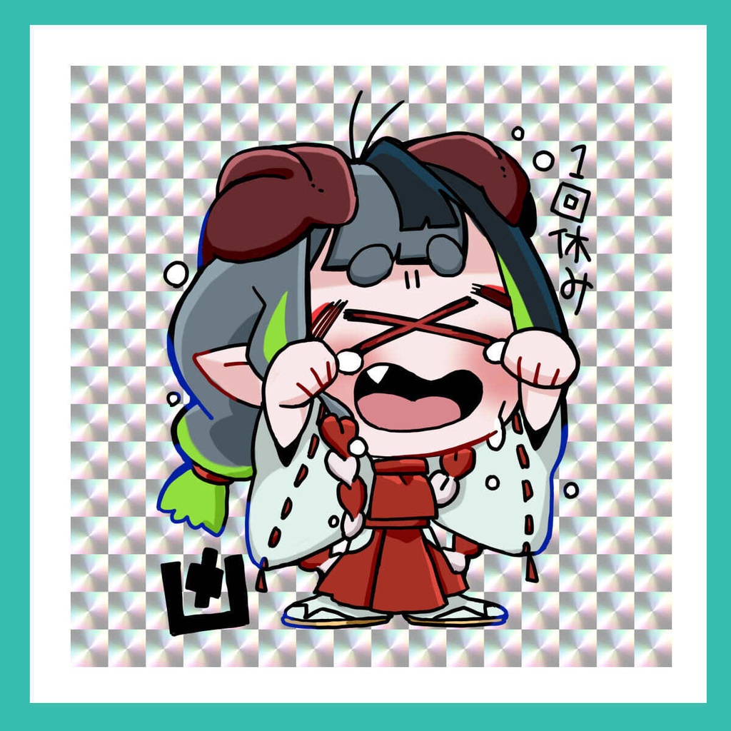 【888・みろふし神社】おみくじステッカー