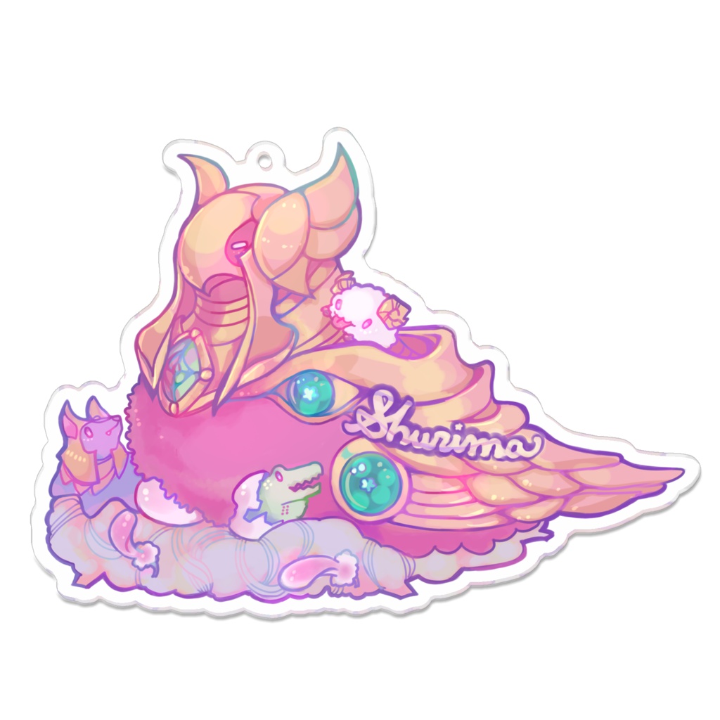 Shurimaのお昼寝アクキー