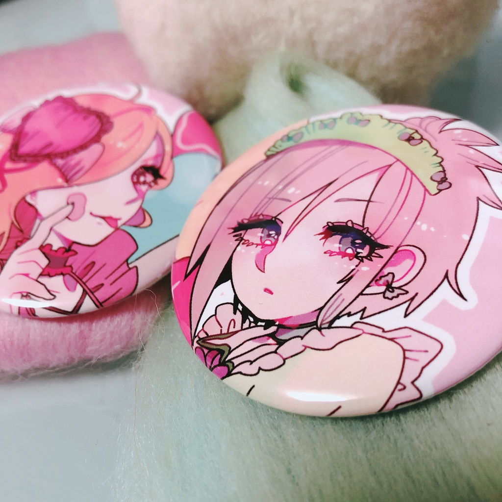 Miss Fortune&Riven 缶バッジ