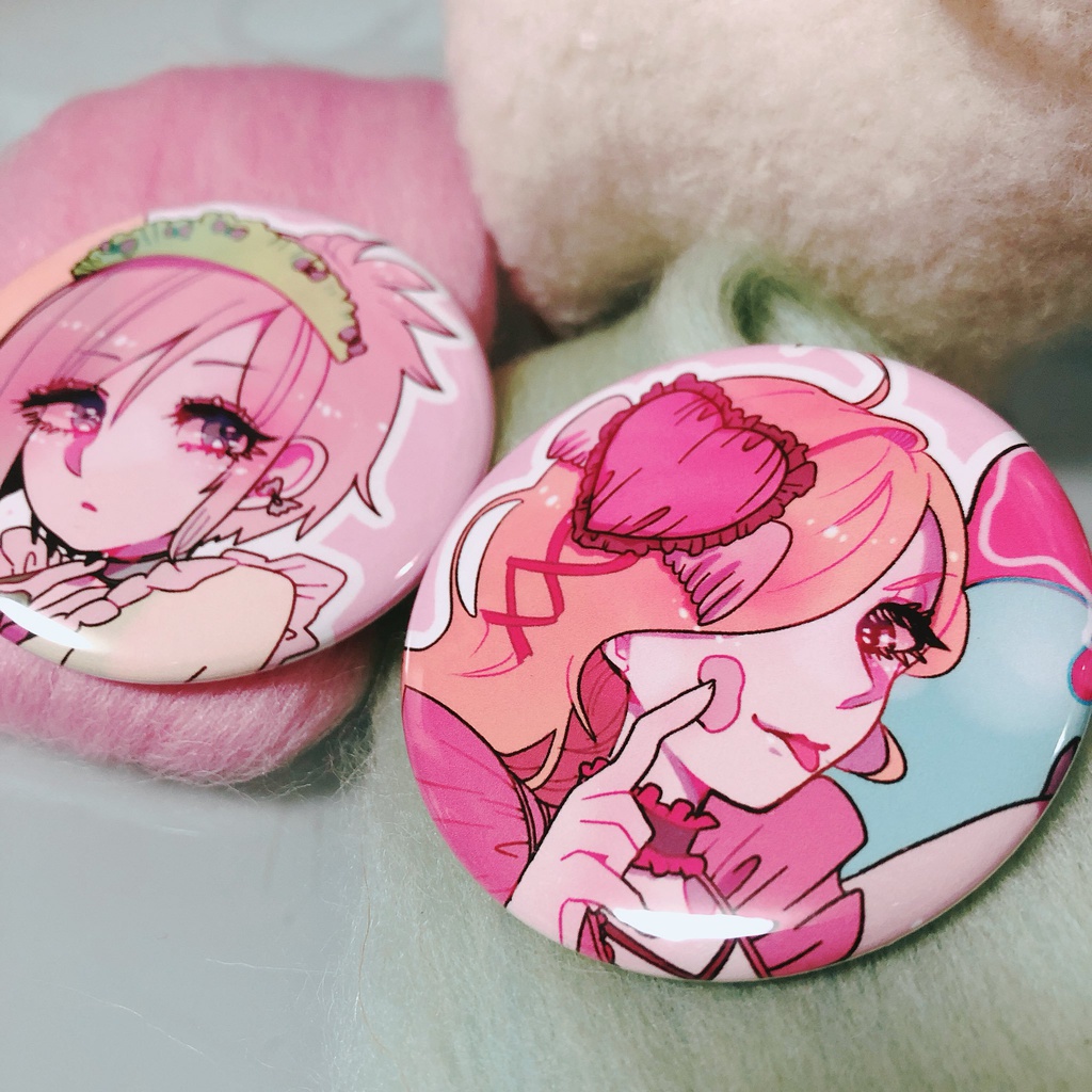 Miss Fortune&Riven 缶バッジ