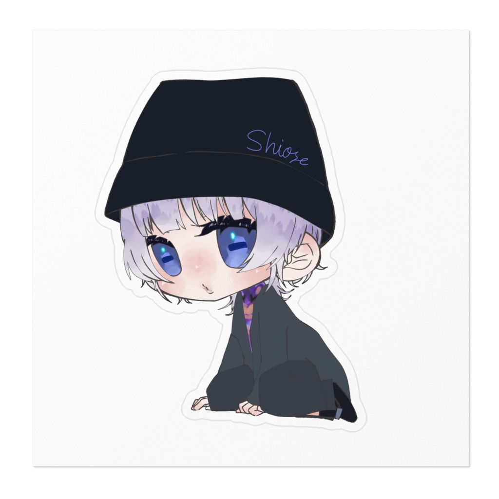 ミニ汐瀬♀ ステッカー
