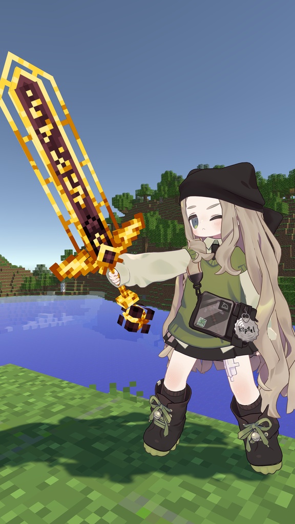 【無料/Free MA対応】某modの某ボスから作成できる大剣【キプフェル対応】