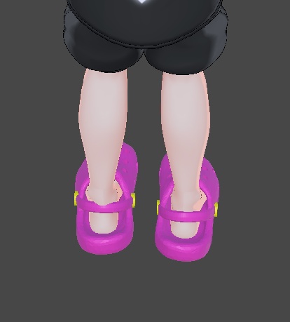 【3Dモデル】サンダル sandals 簡単色変更